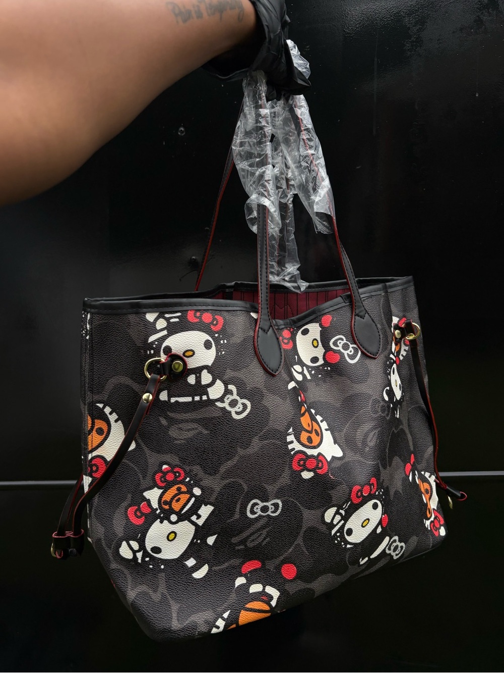 Bape x Hello Kitty collab Tote Bag